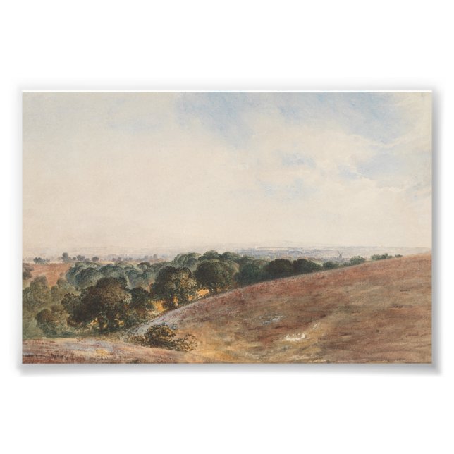 Foto Vista sobre South Downs - John Martin (Frente)