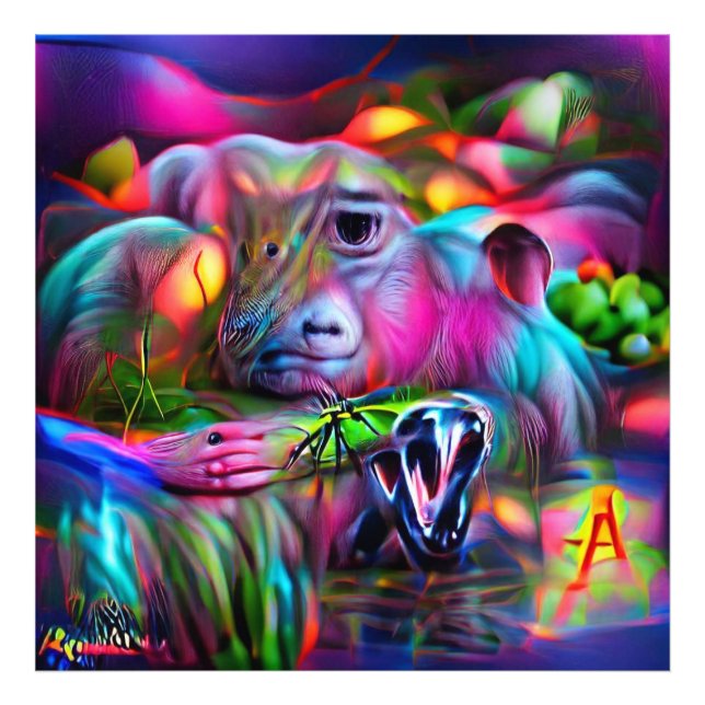Foto Vivid Dreamscape: Agrizoofobia (Frente)