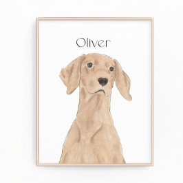 Foto Vizsla Art Personalizado
