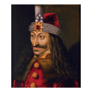 Foto Vlad tepes Impaler Voivode retrato Dracula histori