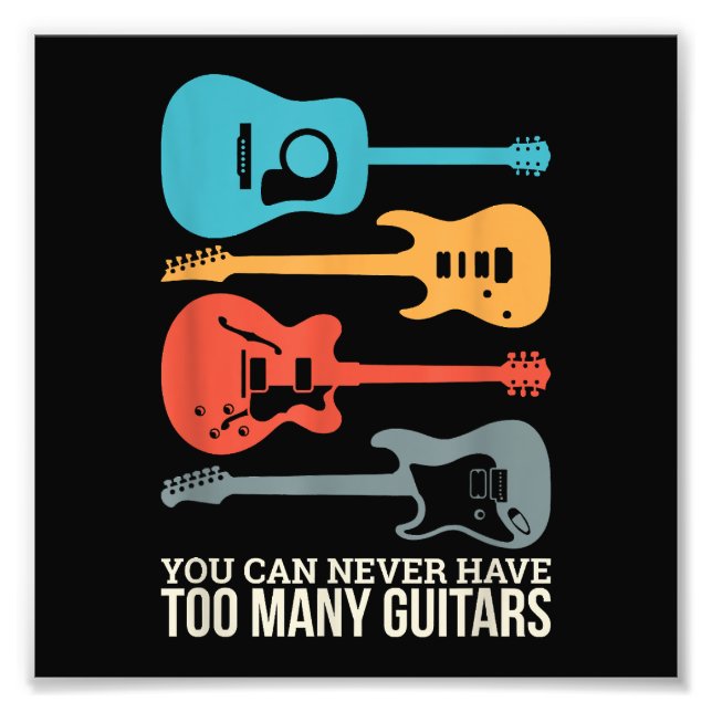 Foto Você Nunca Pode Ter Muitas Guitarras (Frente)