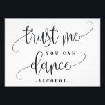 Foto Você Pode Dançar Bar Assinar Escolha Seu Tamanho A<br><div class="desc">Planeje uma celebração de na moda com este convite moderno que seus convidados adorarão. Design por © berryberrysweet. Arquivos digitais imprimíveis estão disponíveis! Visite nosso site em www.berryberrysweet.com para obter mais detalhes!</div>