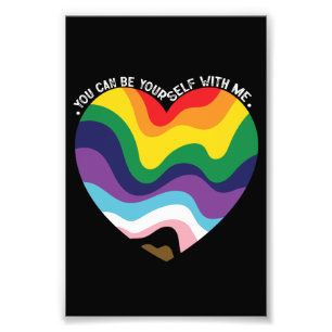 Foto Você Pode Ser Você Mesmo Comigo LGBT Transgênero G