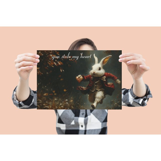 Foto Você roubou meu coração, o coelho ladrão do coraçã (Criador carregado)