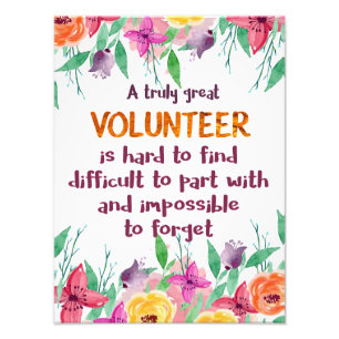 Foto Voluntário Obrigado Presente de Apreciação do Volu