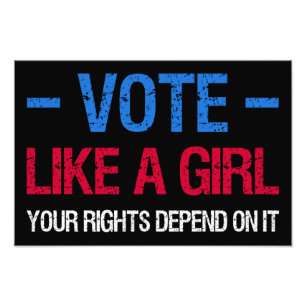 Foto Vota Como Uma Rapariga Os Seus Direitos Dependem D
