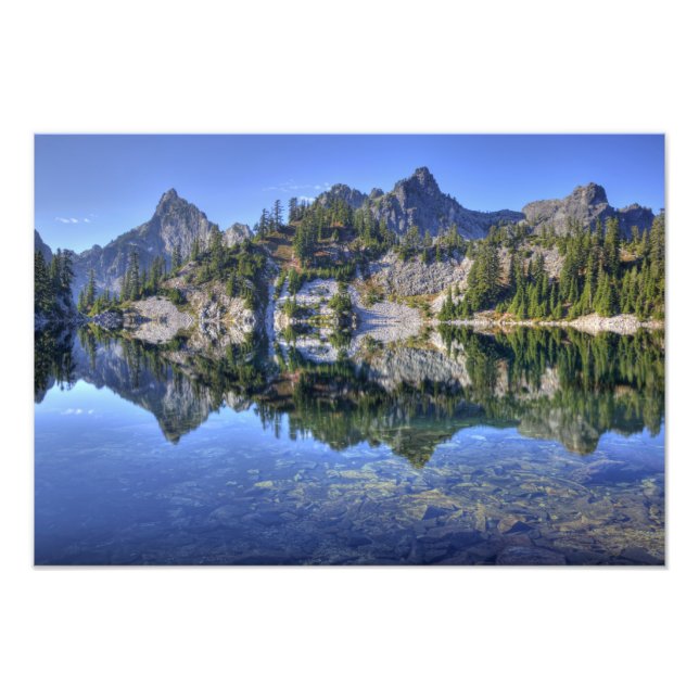 Foto WA, Alpine Lakes Wilderness, Gem Lake, com (Frente)