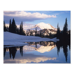 Foto WA, Parque Nacional Mt. Rainier, Mt. Rainier e nuv