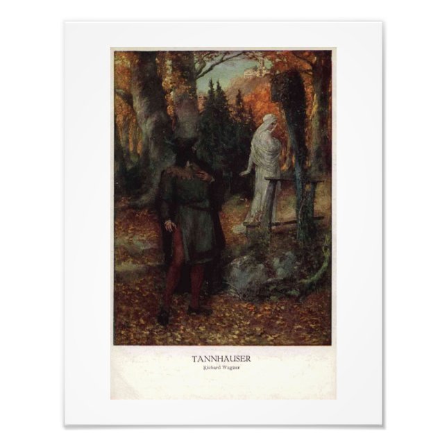 Foto Wagner Opera Tannhauser Vintage Estilo (Frente)