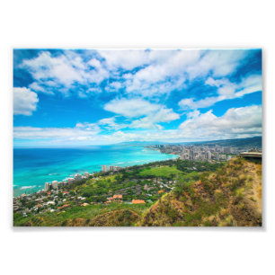 Foto Waikiki, Havaí da parte superior da cratera da