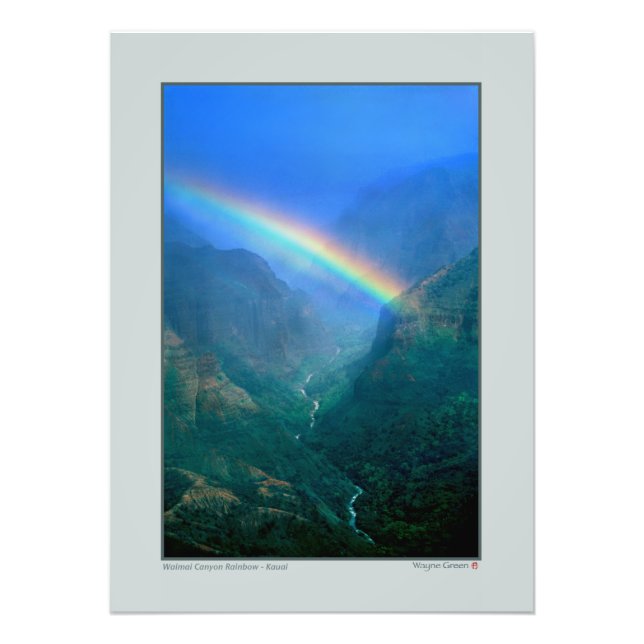 Foto Waimai Canyon Rainbow - Kauai (Frente)