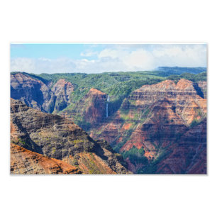 Foto Waipoo Falls em Waimea Canyon, Kauai, Havaí