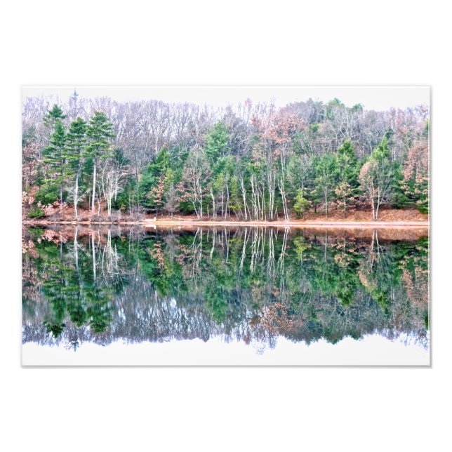 Foto Walden Pond no outono (Frente)