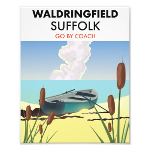 Foto Waldringfield Suffolk Ravel poster. Ímã