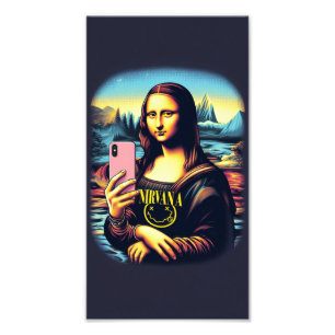 Foto WALL ART Mona Lisa Portrait Pintura de arte