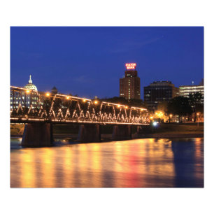 Foto Walnut Street Bridge do Estado da Pensilvânia