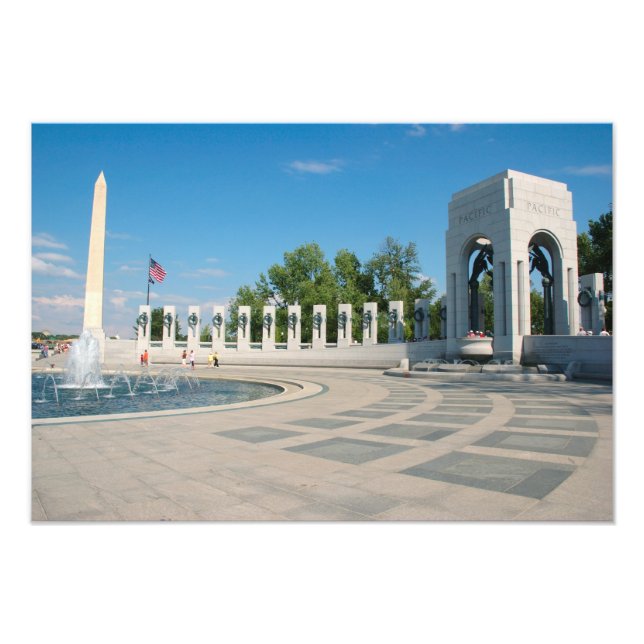 Foto Washington, DC, Memorial Nacional da Segunda Guerr (Frente)