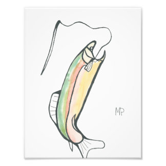 Foto Watercolor Fish