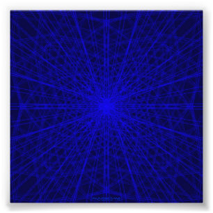 Foto Web transversal azul