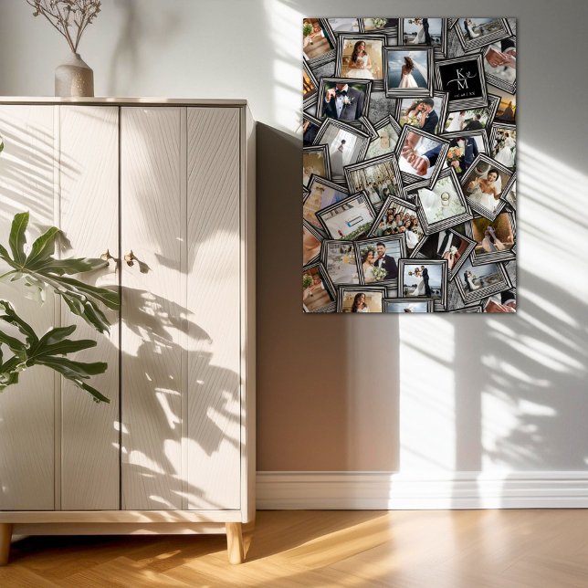 Foto Wedding Keepsasaac 30 Photo Collage Black ID1065 (Criador carregado)