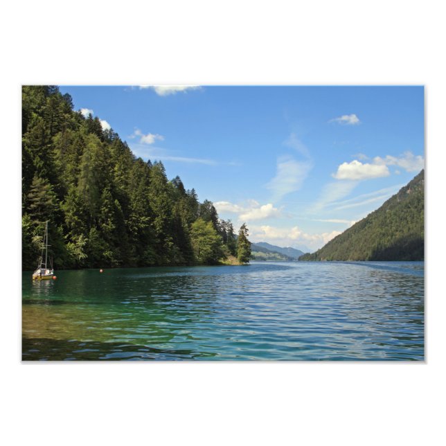 Foto Weissensee, Áustria (Frente)