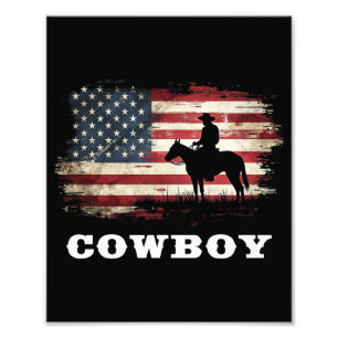 Foto Western Country Men Rodeo Southern Retro Cowboy