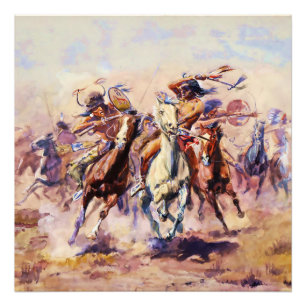 Foto "When Sioux and Blackfoot Meeting", por Charles M 
