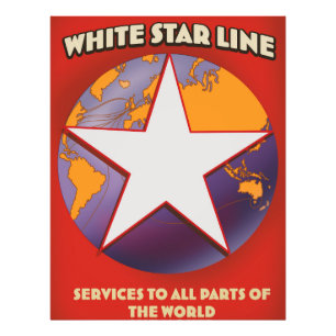Foto White Star Line Cruise ship. Imagem fotográfica