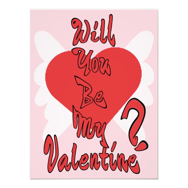 Foto Will You Be My Valentine? (Frente)