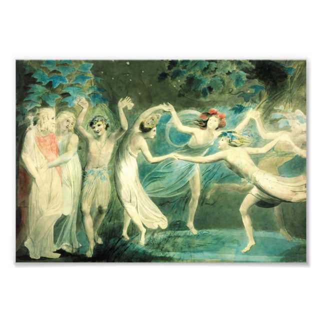 Foto William Blake MidSummer Night's Dream Impressão (Frente)