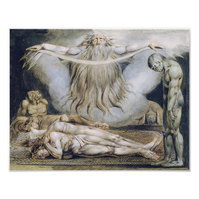 Foto William Blake "The House of Death" Impressão (Frente)