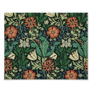 Foto William Morris Compton Floral Art Nouveau Pattern
