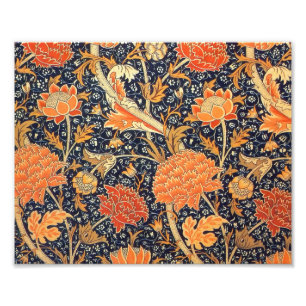 Foto William Morris Cray Floral Art Nouveau Pattern