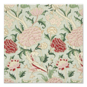 Foto William Morris Cray Floral Pre-Raphaelite Vintage