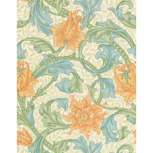 Foto William Morris floral Solteiro de papel de parede 