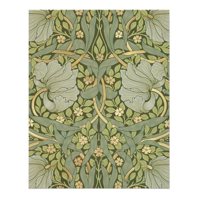 Foto William Morris Pimpernel Vintage Pattern (Frente)