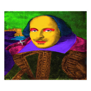 Foto William Shakespeare Pop Art