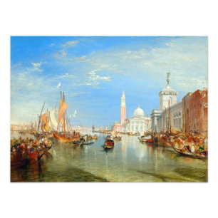 Foto William Turner - Veneza, Dogana & San Giorgio