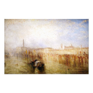 Foto William Turner - Veneza Quay, Palácio Ducal