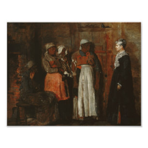 Foto Winslow Homer - Uma Visita da Antiga Senhora