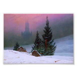 Foto Winter Landscape Caspar David Friedrich