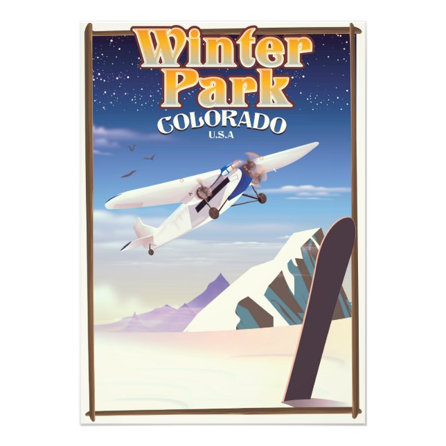 Foto Winter Park viagens vintage (Frente)