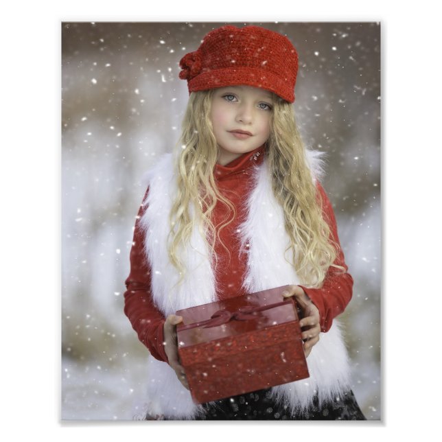 Foto Winter Personalize o Modelo 8 x 10 pronto para enq (Frente)