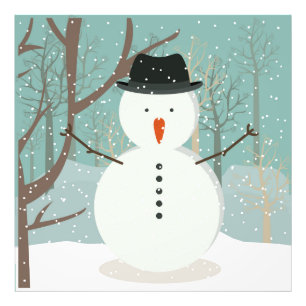 Foto Winter Snowman