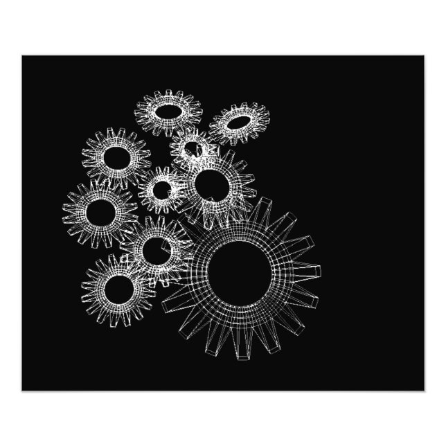 Foto Wireframe, modelo tridimensional esqueleto (Frente)