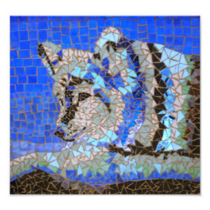 Foto Wolf Mosaic