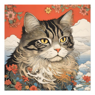 Foto Woodblock de Cat
