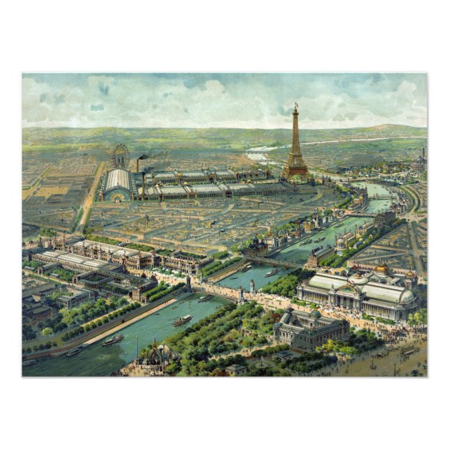 Foto World Expo 1900 Paris França (Frente)
