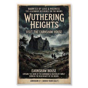 Foto Wuthering Heights Pântano Gótico Vintage Viagem