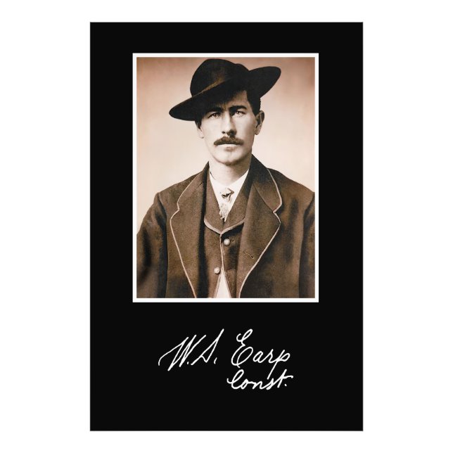 Foto Wyatt Earp Constable em seu primeiro lugar (Frente)